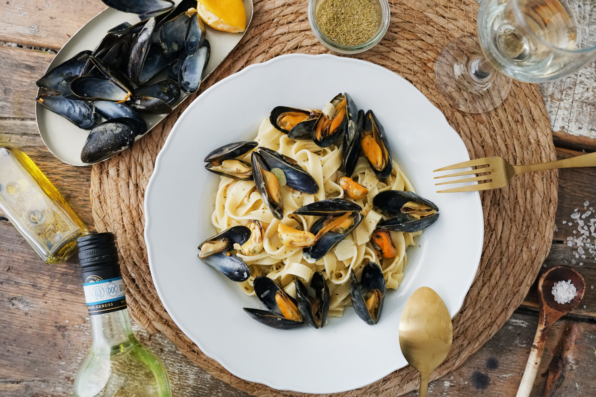 Tagliatelle al Vongole