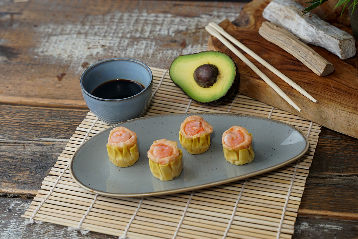 Shaomai Shrimp – Garnelen Dim Sum