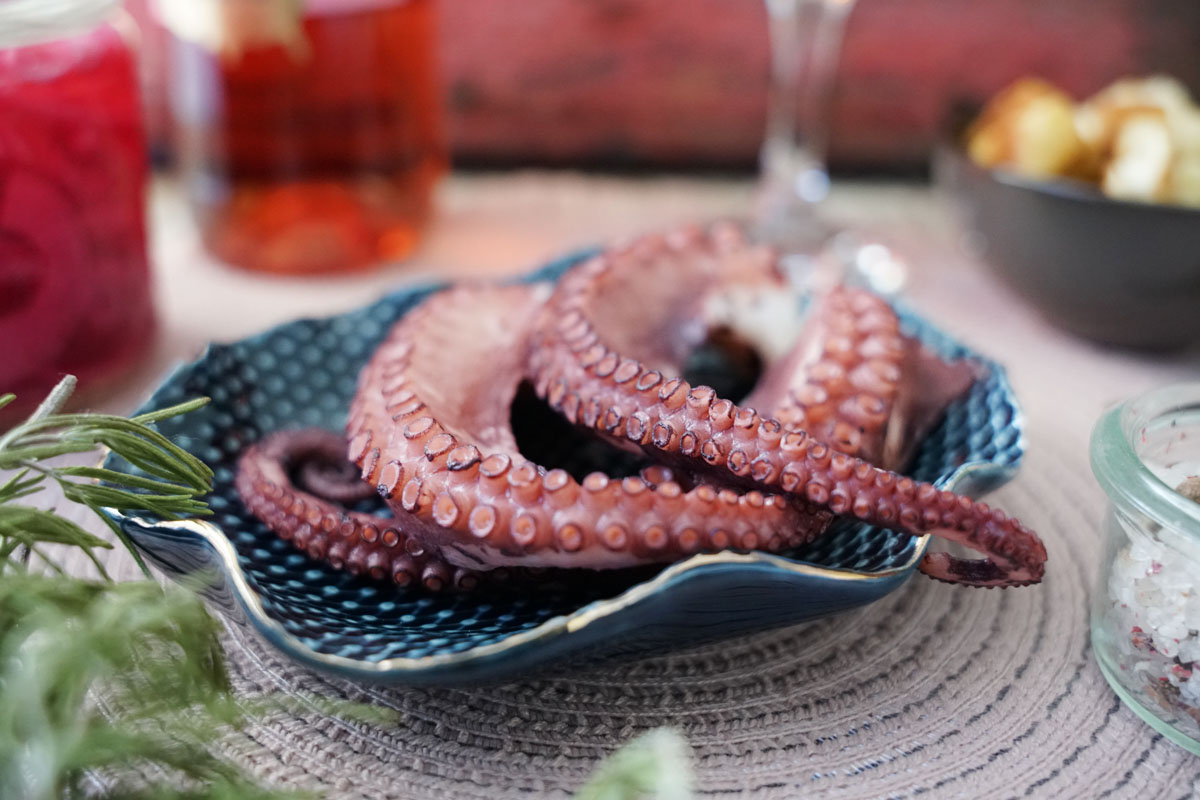 Oktopusarme gekocht "S" Oktopusarme gekocht "S"
