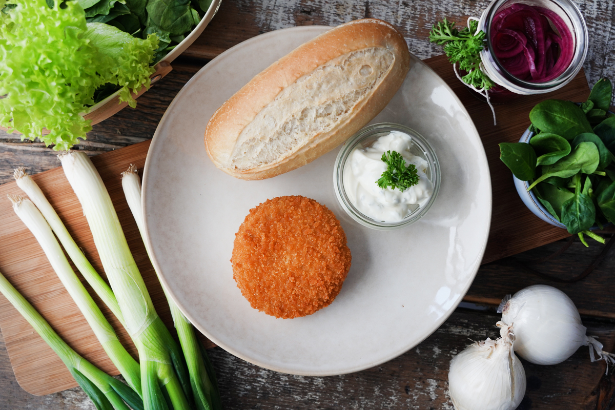 Kalter's Fischfrikadellen paniert