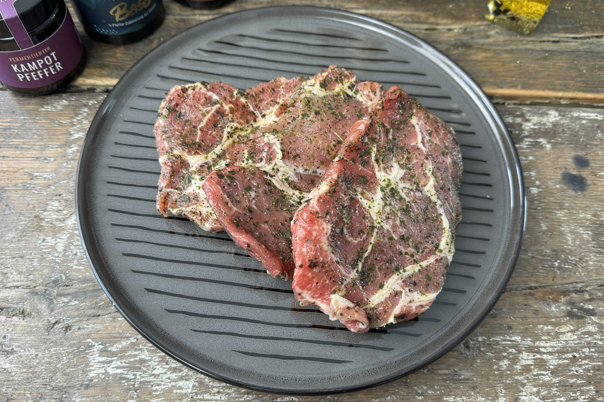 Nackensteaks hauseigene Würzung - Friesische Spezialität