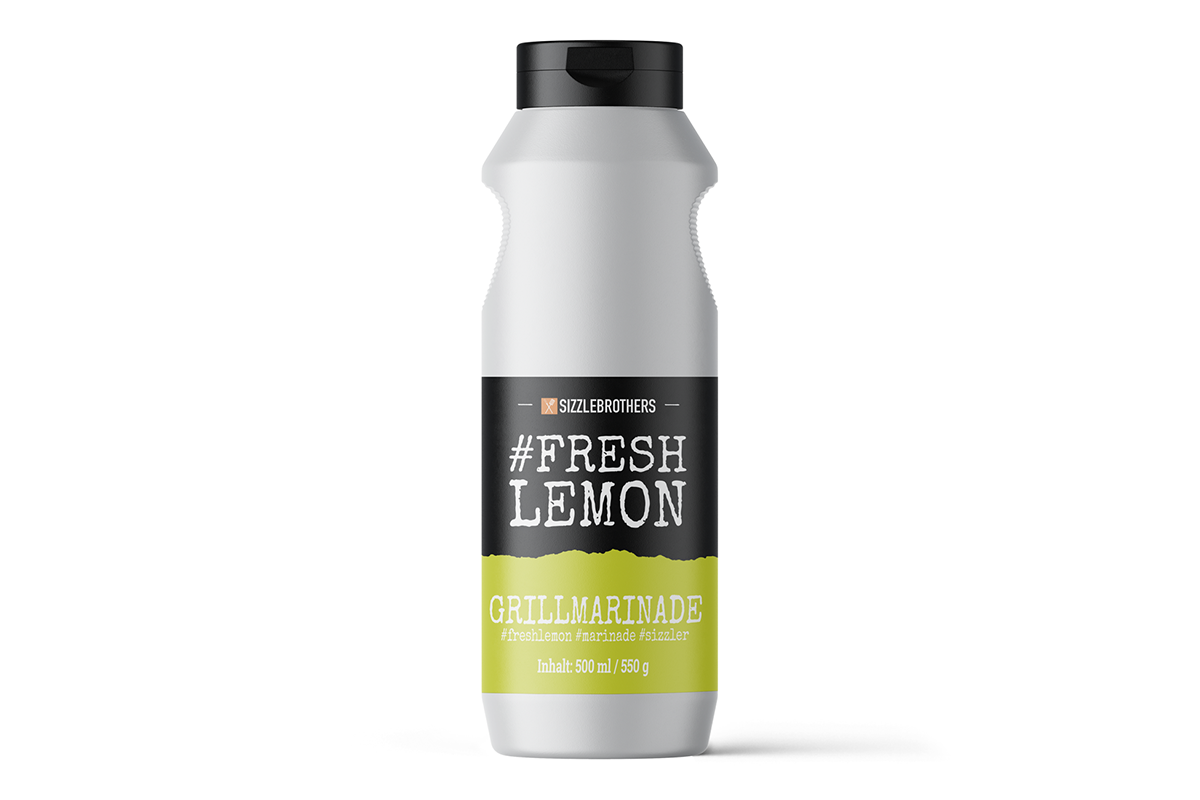 SizzleBrothers - FreshLemon  - Grillmarinade SizzleBrothers - FreshLemon  - Grillmarinade