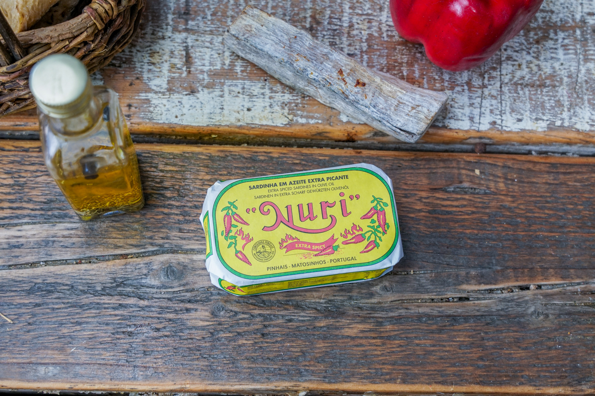 Nuri - Sardinen in extra scharf gewürztem Olivenöl