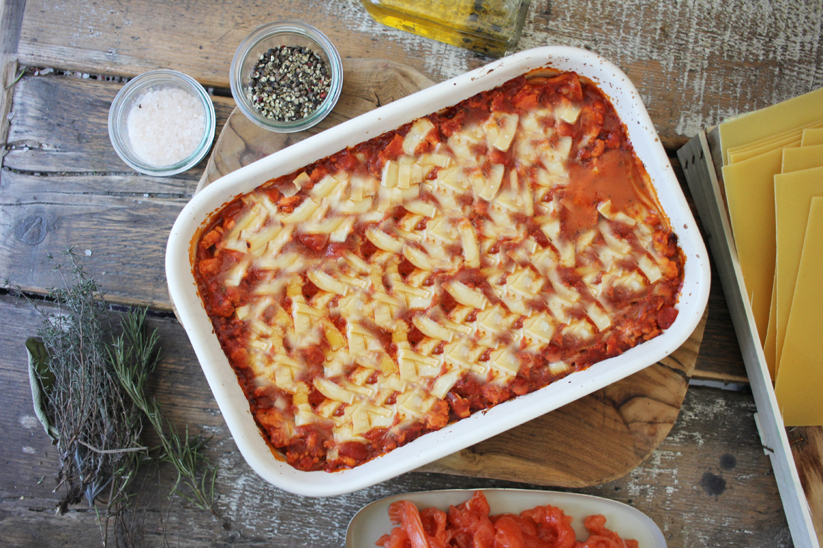 Rezept Lachs Lasagne 2 Rezept Lachs Lasagne 2