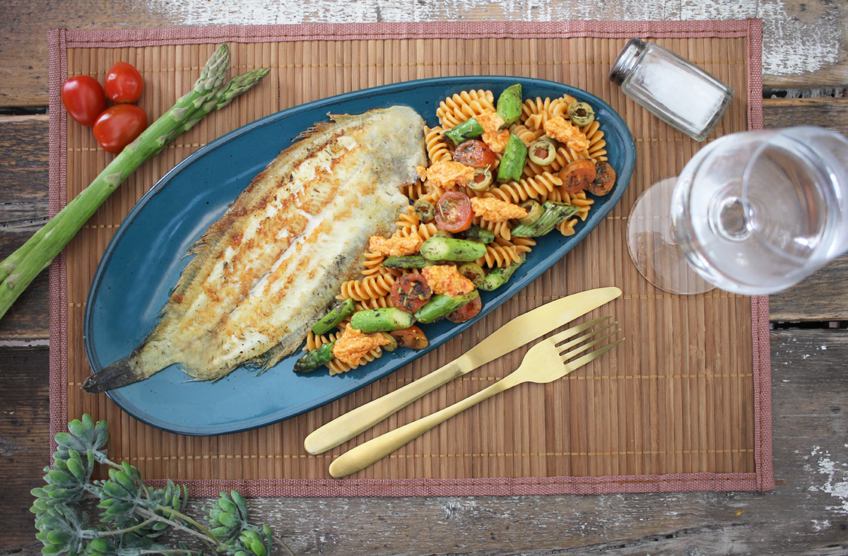 Seezunge-Rezept-mediterran Seezunge mediterran Rezept
