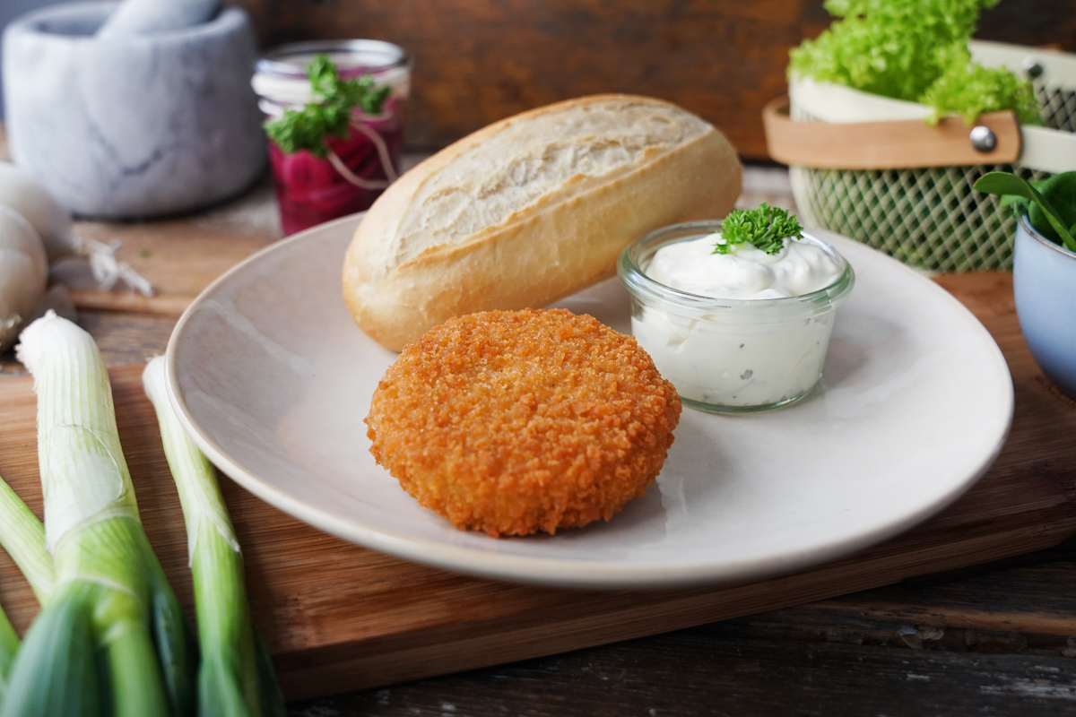 Kalter's Fischfrikadellen paniert