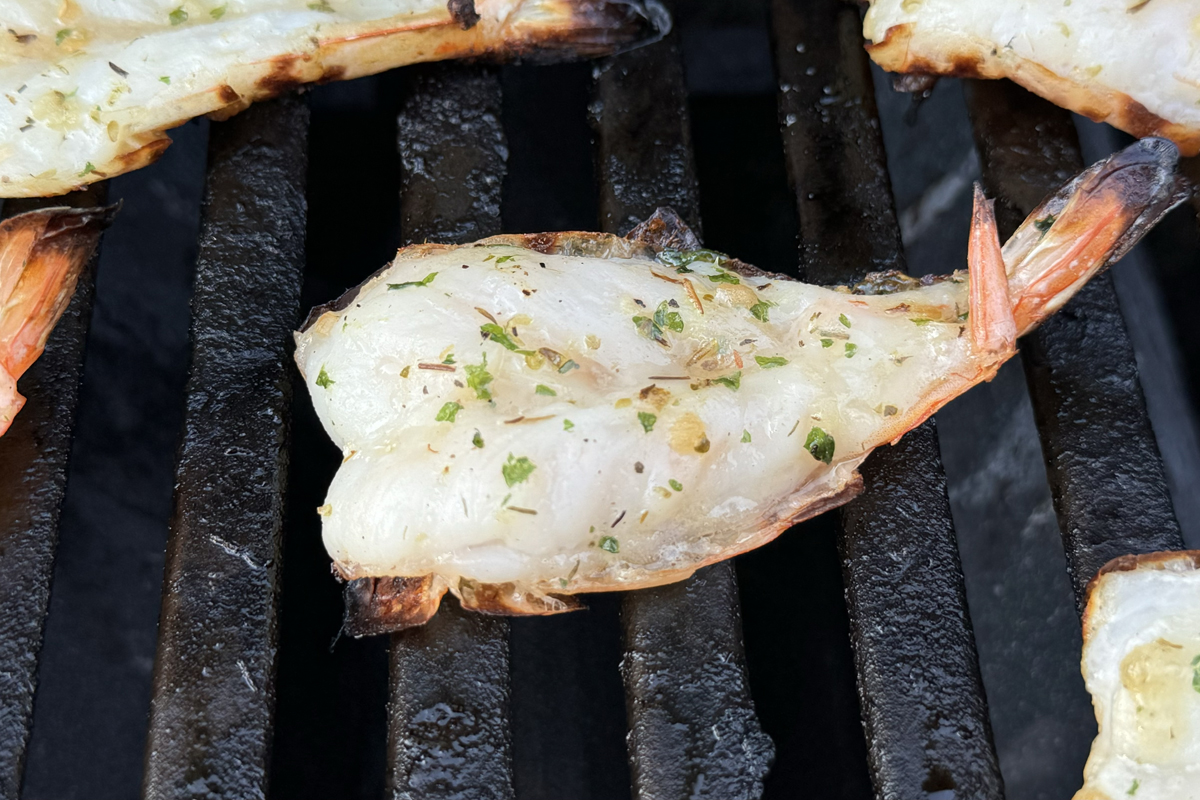 Butterfly Knoblauchgarnelen - grillfertig mariniert