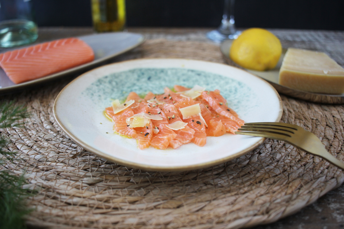 Lachs Carpaccio Rezept Lachs Carpaccio Rezept