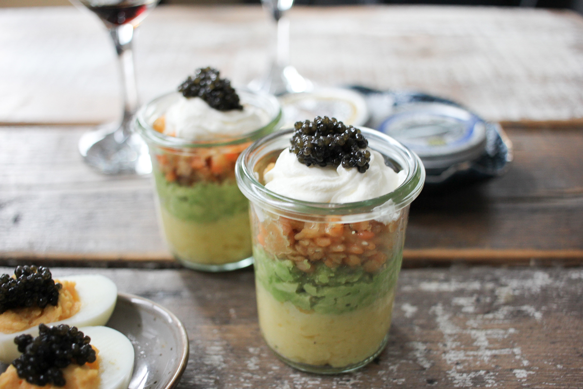 Rezept Amuse Bouche mit Ossetra Caviar