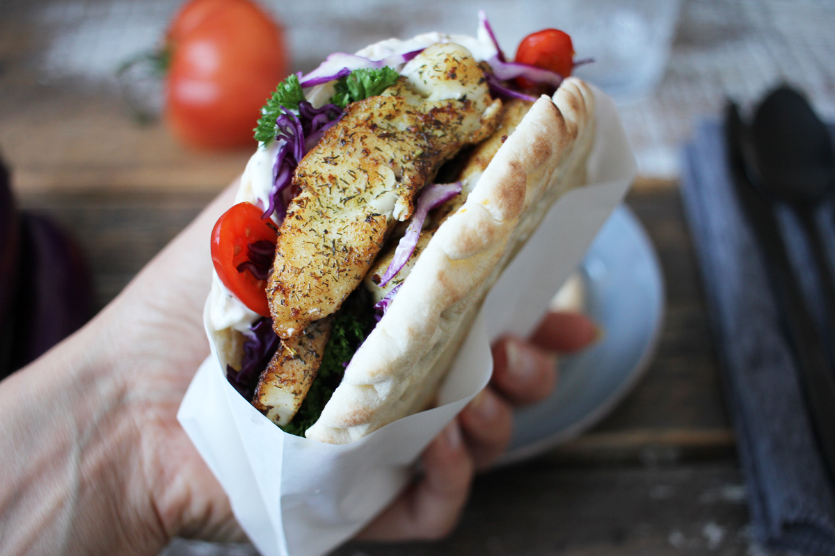 Rotbarsch Döner Rotbarsch Döner