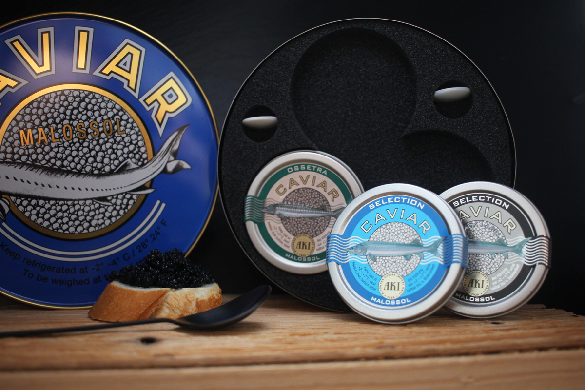 AKI Trio Caviar in Geschenkdose