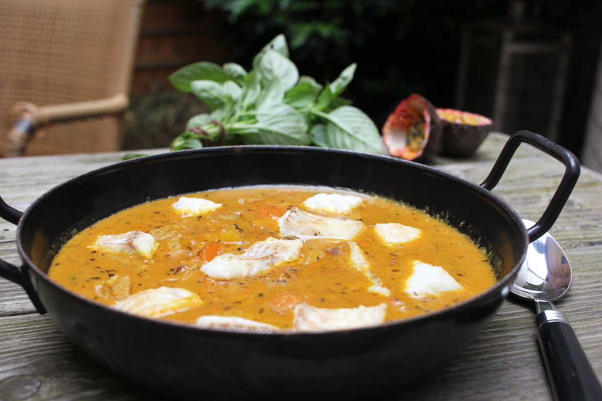 Kokos-Maracuja-Curry mit Kingklipfilet