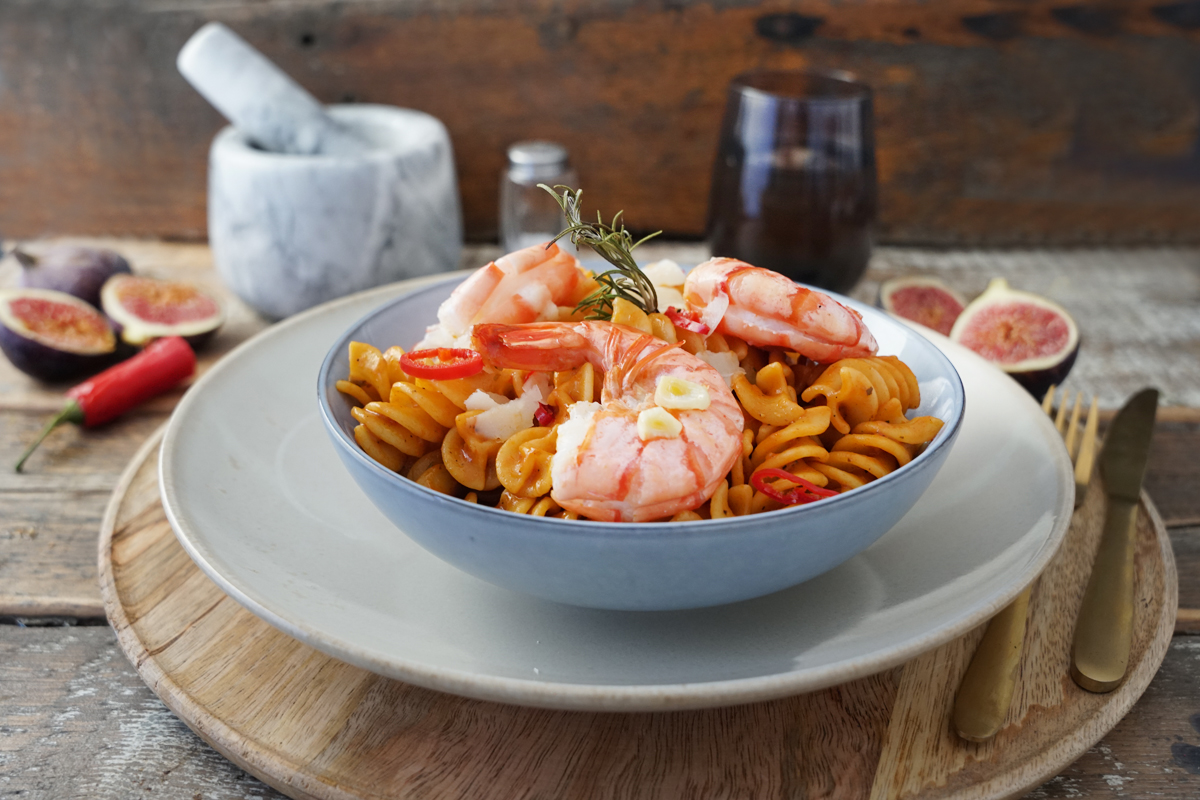 Rezept Garnelen Arrabiata Rezept Garnelen Arrabiata