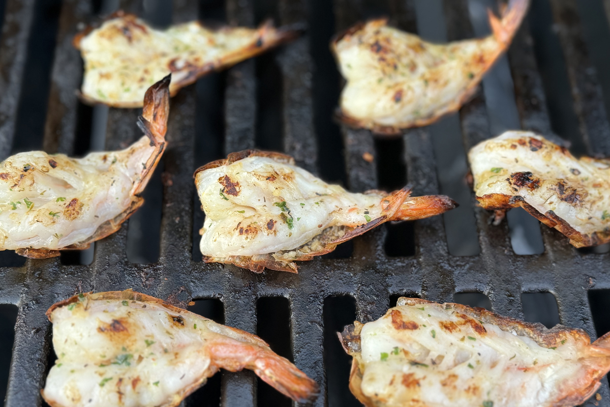 Butterfly Knoblauchgarnelen - grillfertig mariniert