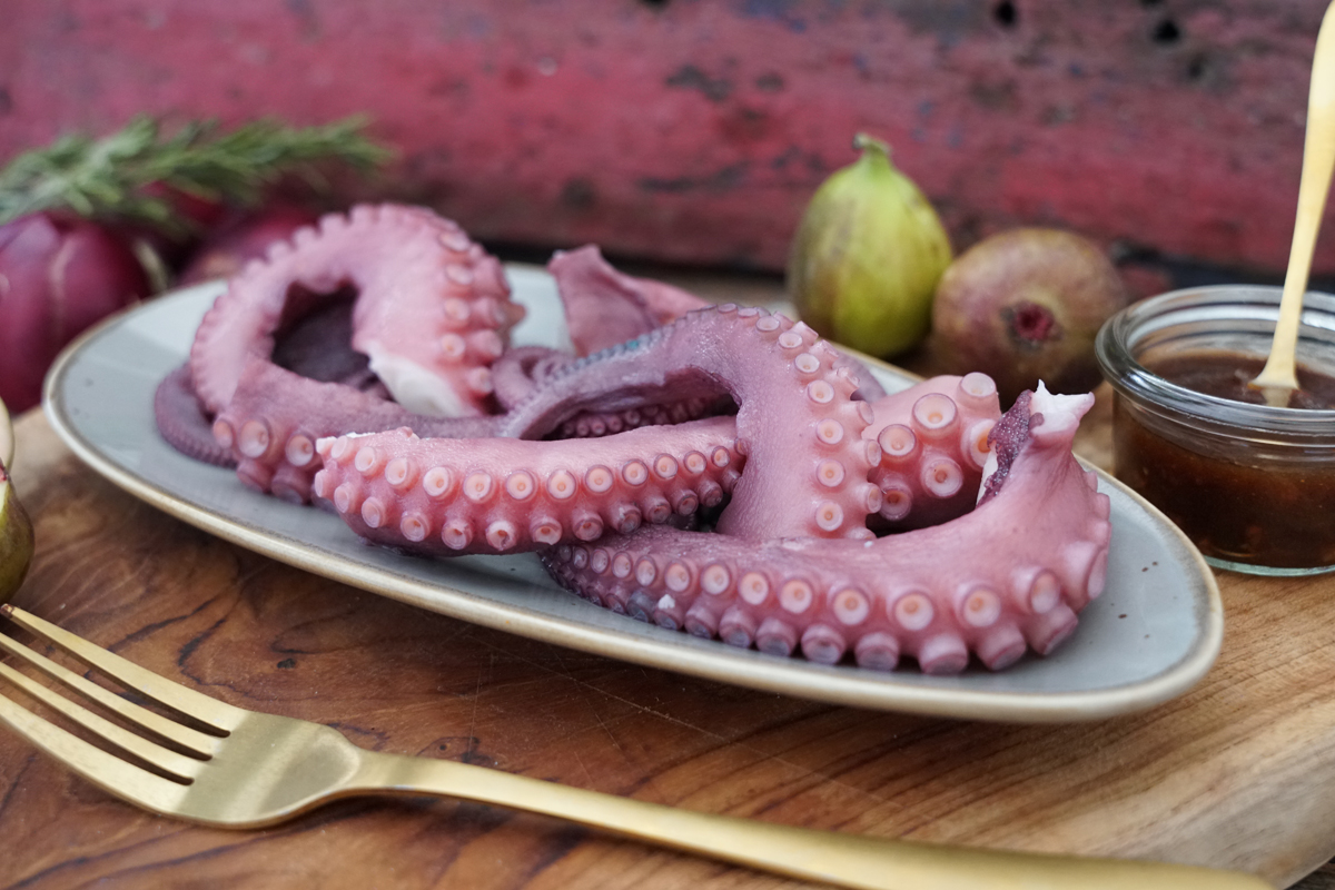 Oktopusarme gekocht "M" Oktopusarme gekocht "M"