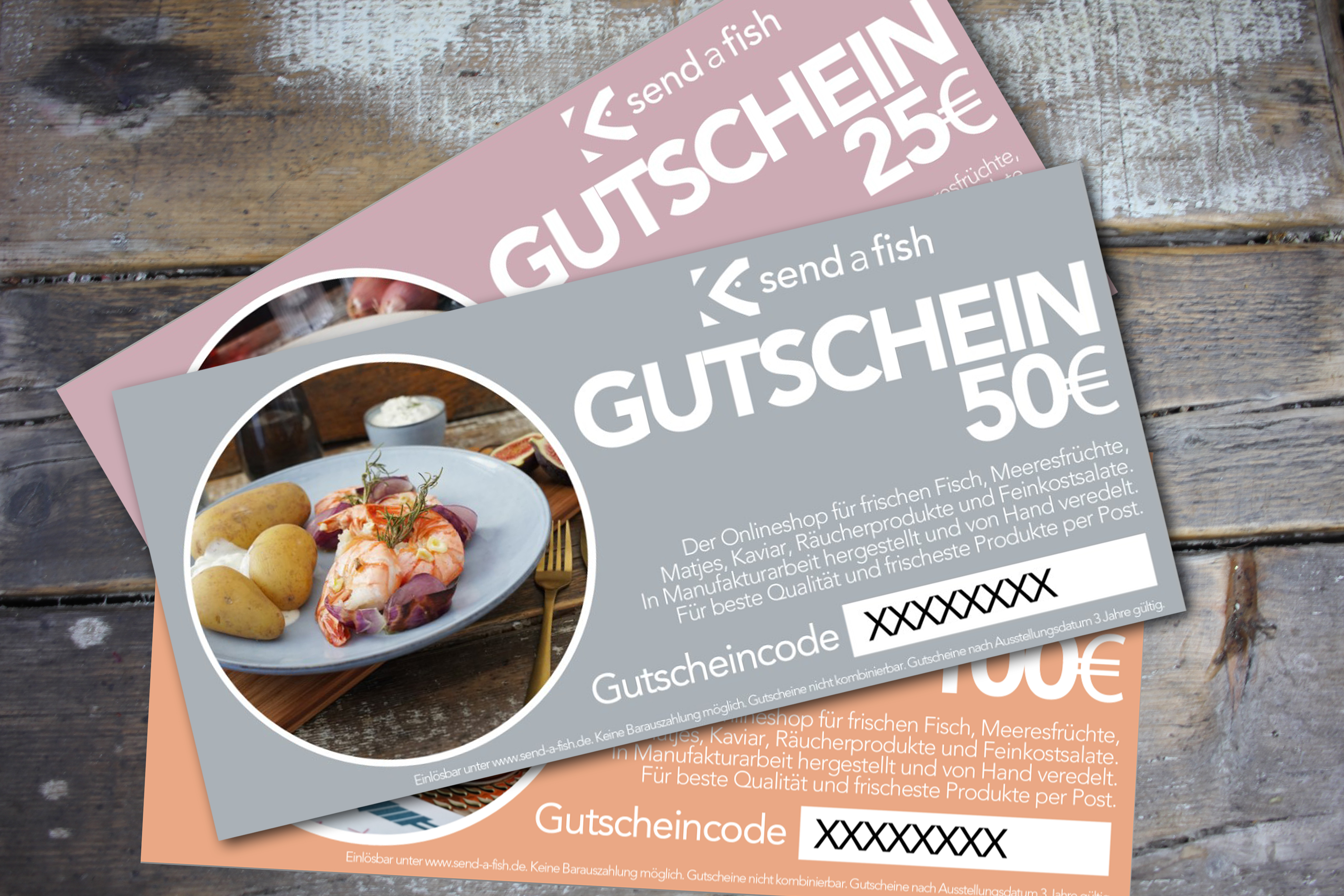 Gutscheinkarte per Post