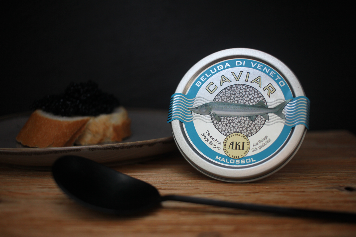 AKI Caviar Trio Geschenkdose Beluga