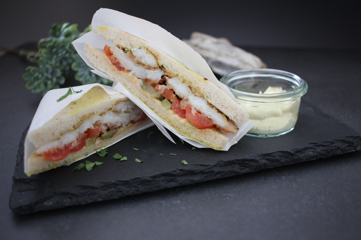 Kabeljau-Tramezzini-Rezept