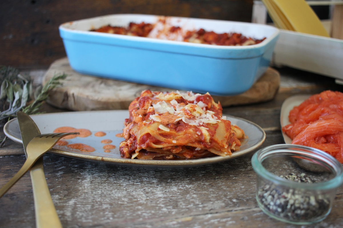 Lachs Lasagne Rezept