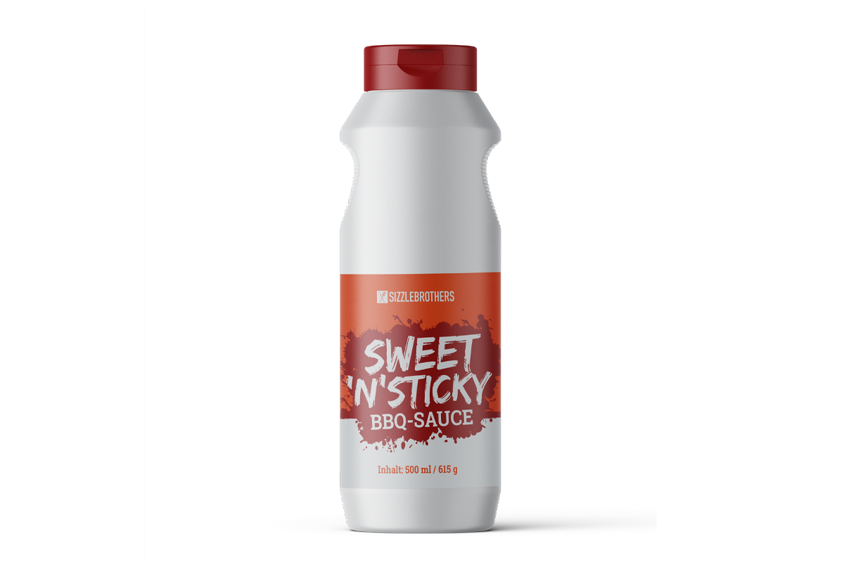 SizzleBrothers - Sweet & Sticky - BBQ-Sauce 