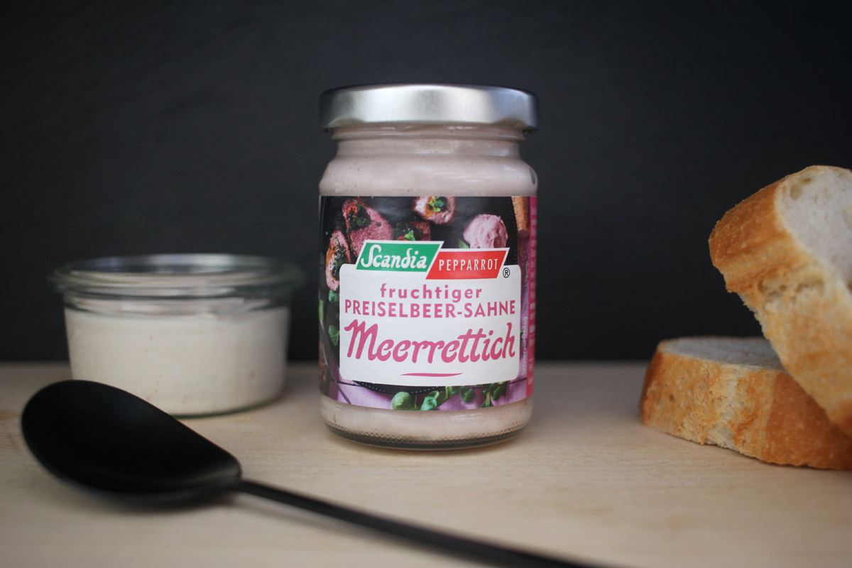 Preiselbeer-Sahne-Meerettich-online-bestellen Gourmet Preiselbeer Sahne Meerrettich