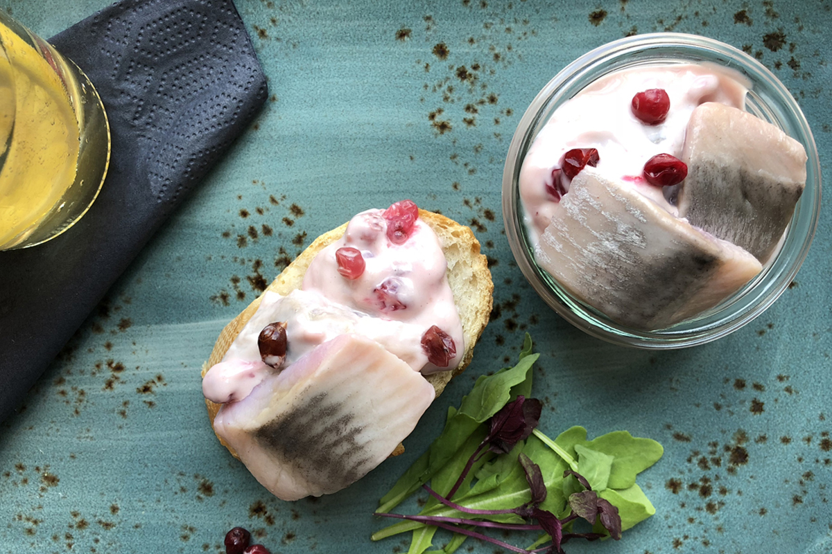 Heringshappen "Zarter Traum" Heringshappen "Zarter Traum"