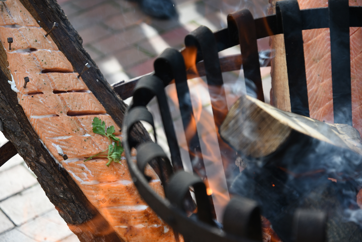 Hausgemachter Flammlachs