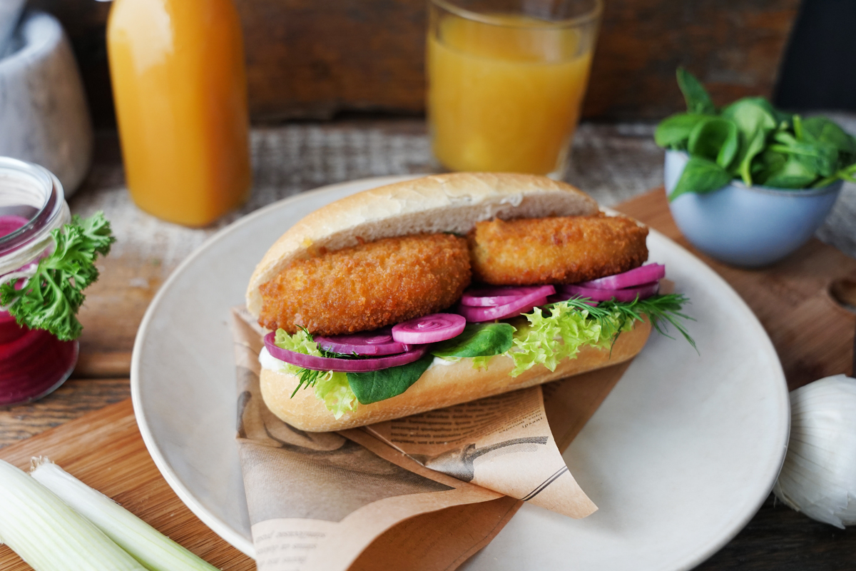 Kalter's Fischfrikadellen paniert