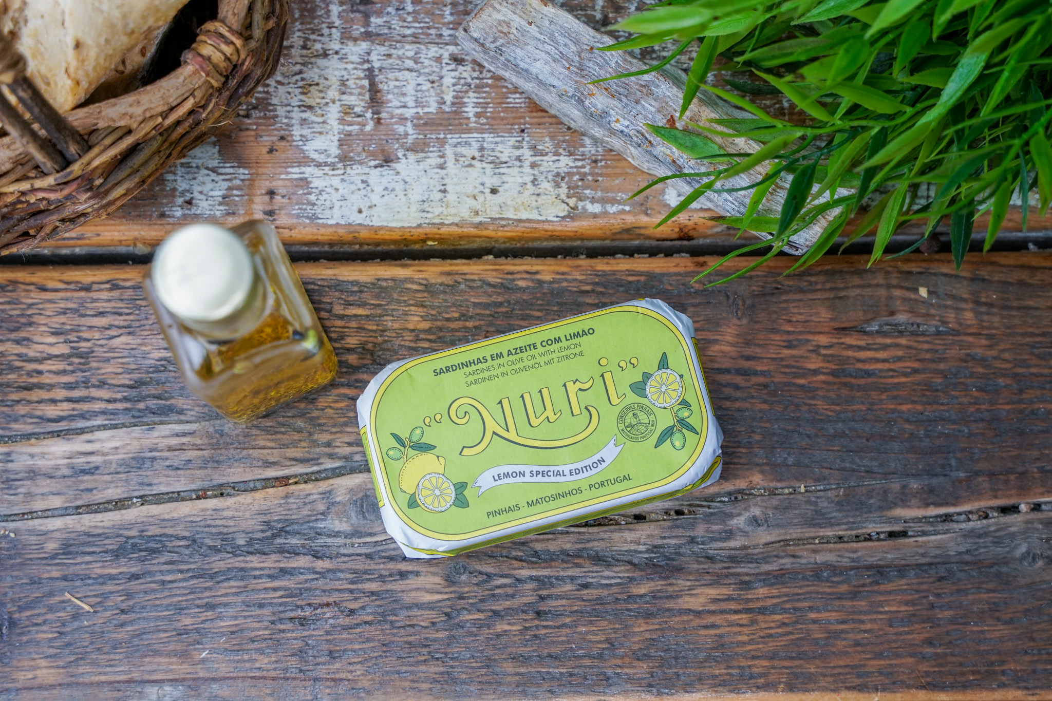 Nuri - Sardinen in Olivenöl mit Zitrone