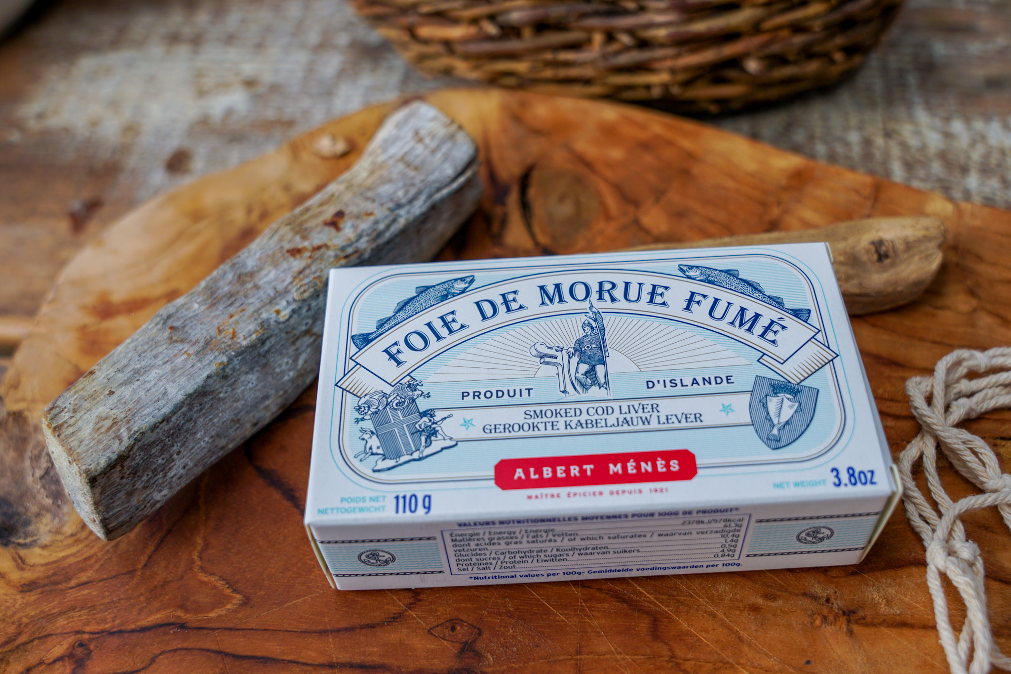 Albert Ménès - geräucherte Dorschleber