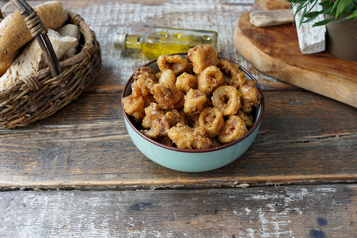 Tintenfisch Meliert - Streetfood