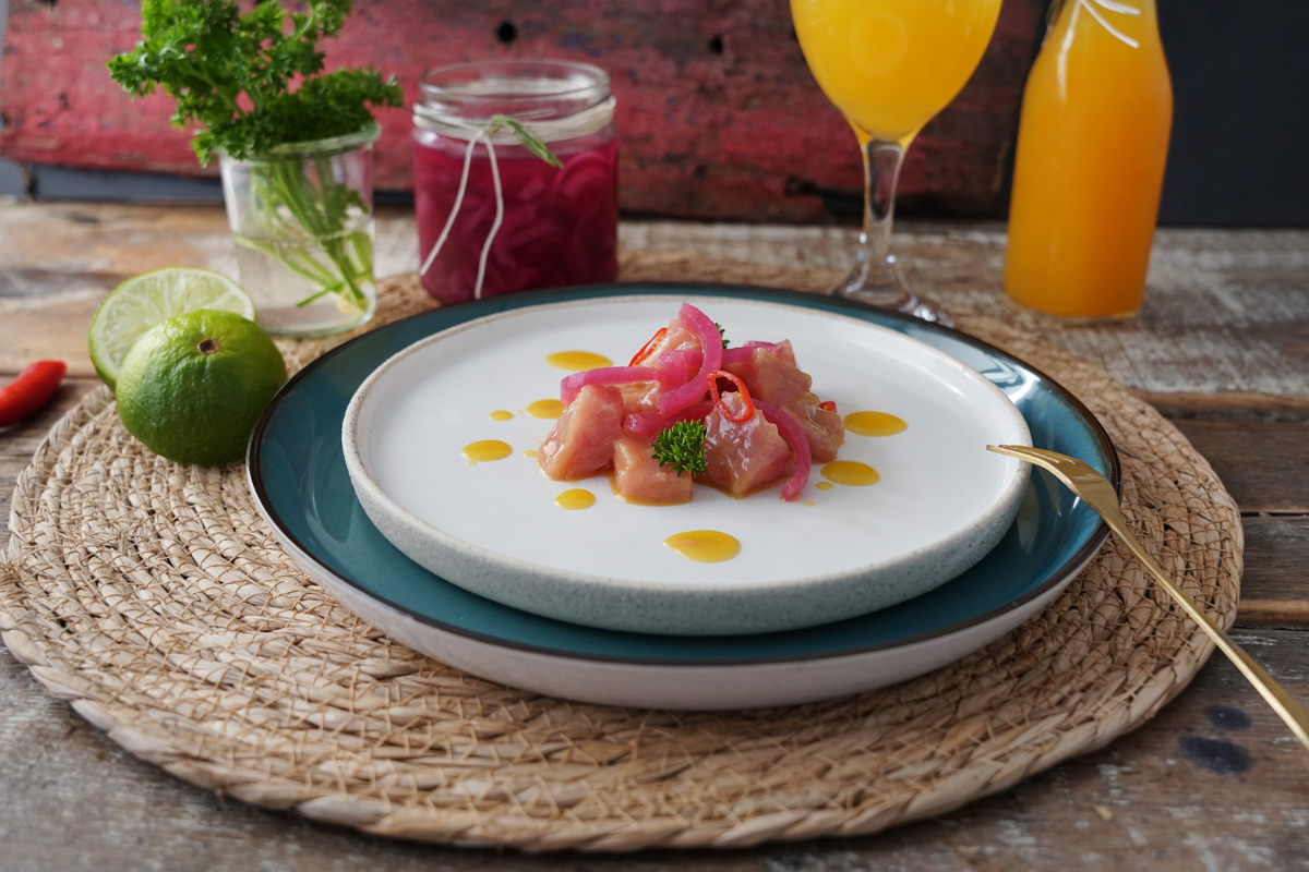 Ceviche vom Thunfisch 1 Ceviche vom Thunfisch 1
