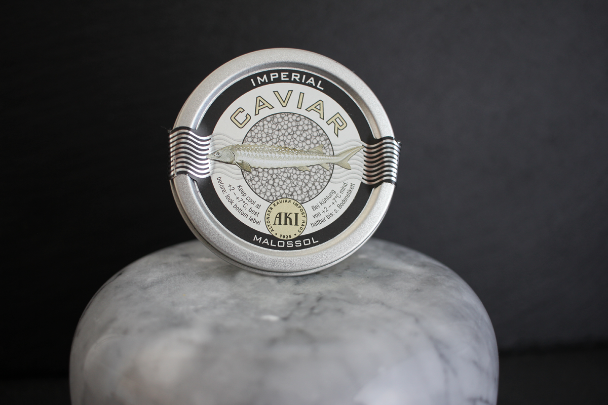 AKI Caviar Trio Geschenkdose Beluga
