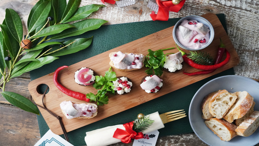 Leckere Fischplatte perfekt zum vorbereiten
